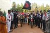 Bike expedition to Delhi seeking recognition for Tulu flagged off